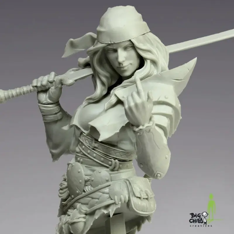 1/12 Alaana the Bloody Blade Bust [Songs of War Series] - Image 4