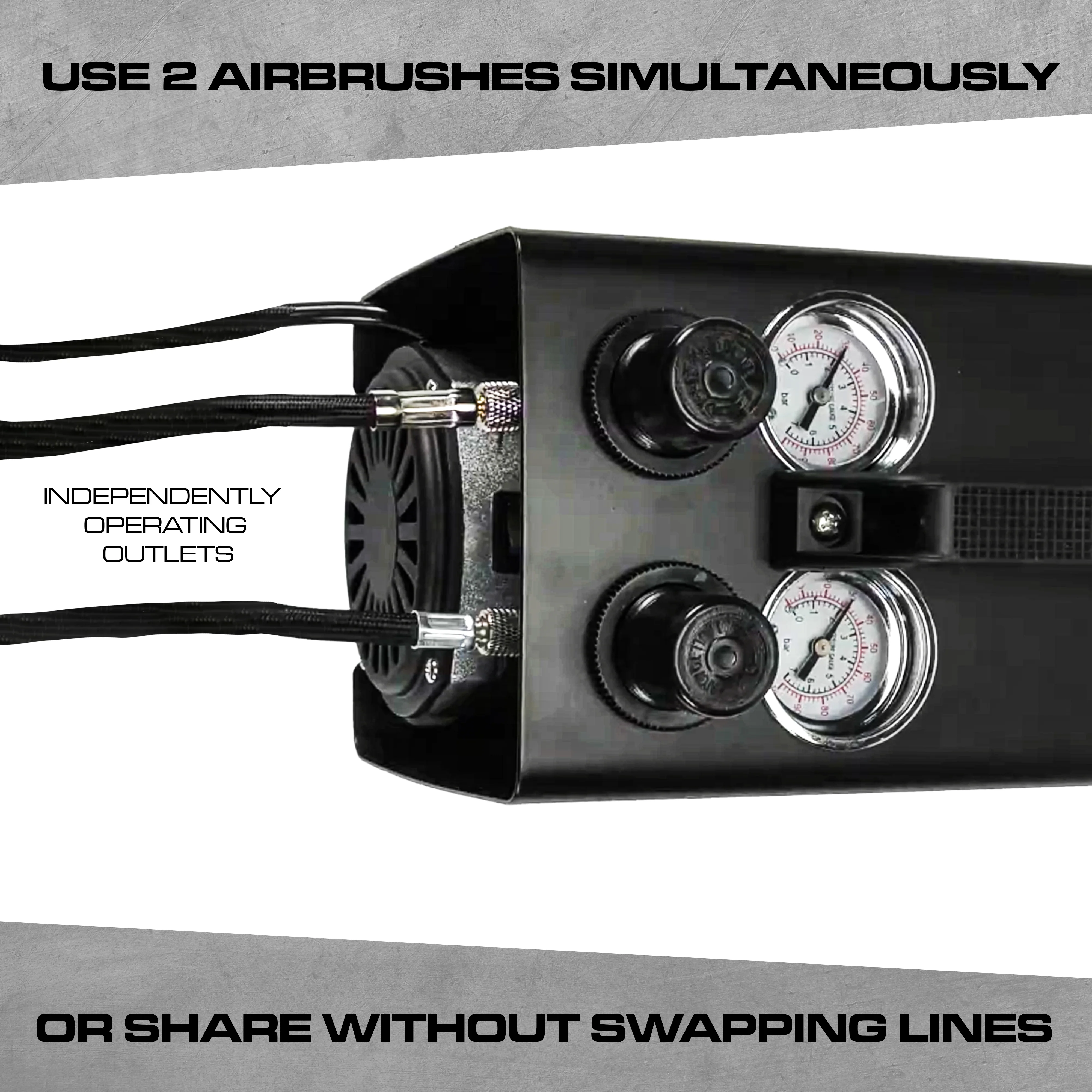 Compact Master Blaster Airbrush Compressor by NO-NAME Brand - Image 4