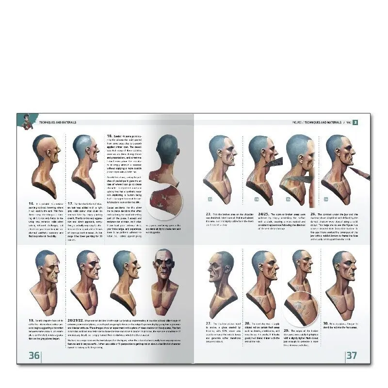 AMMO by MIG Publications - ENCYCLOPEDIA OF FIGURES MODELLING TECHNIQUES VOL. 2 - TECHNIQUES & MATERIALS (English) - Image 3