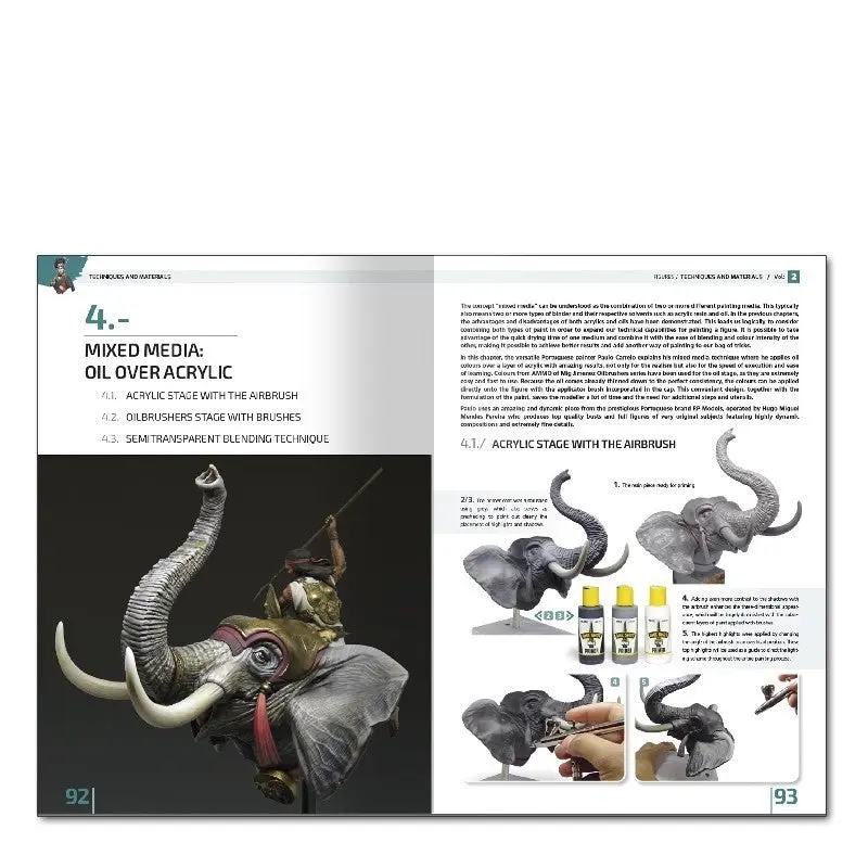 AMMO by MIG Publications - ENCYCLOPEDIA OF FIGURES MODELLING TECHNIQUES VOL. 2 - TECHNIQUES & MATERIALS (English) - Image 4