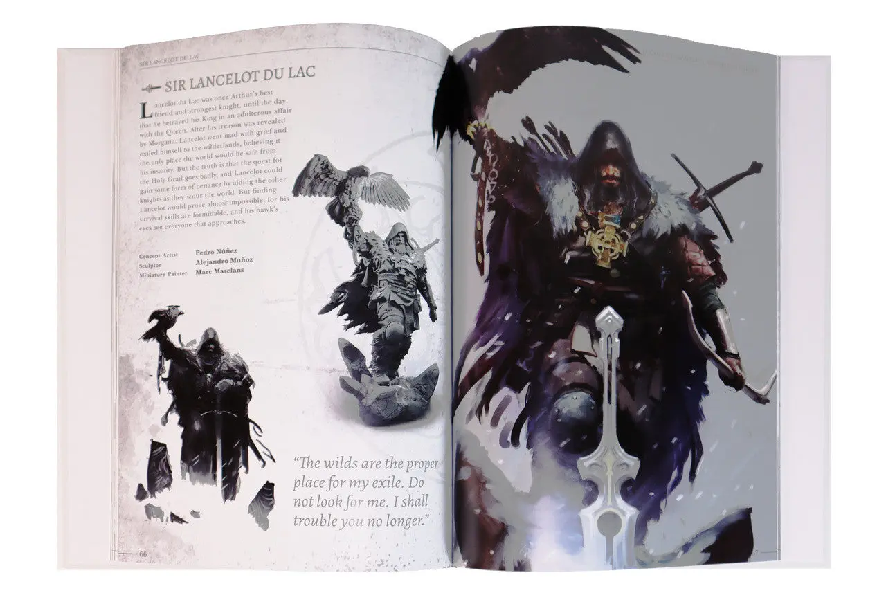 Echoes of Camelot Artbook and Painting Guide - Image 4