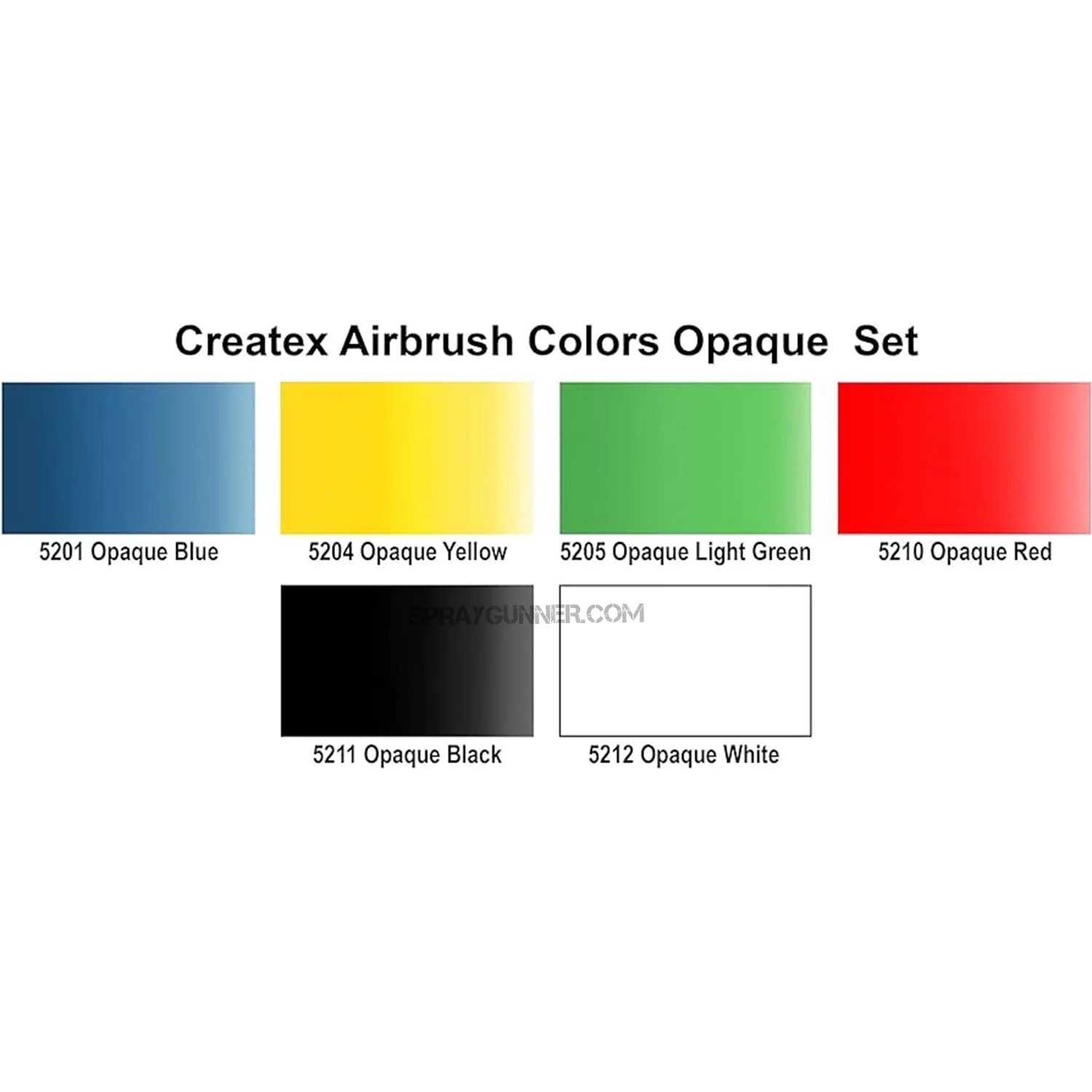 Opaque Createx Airbrush Colors Set - Image 4
