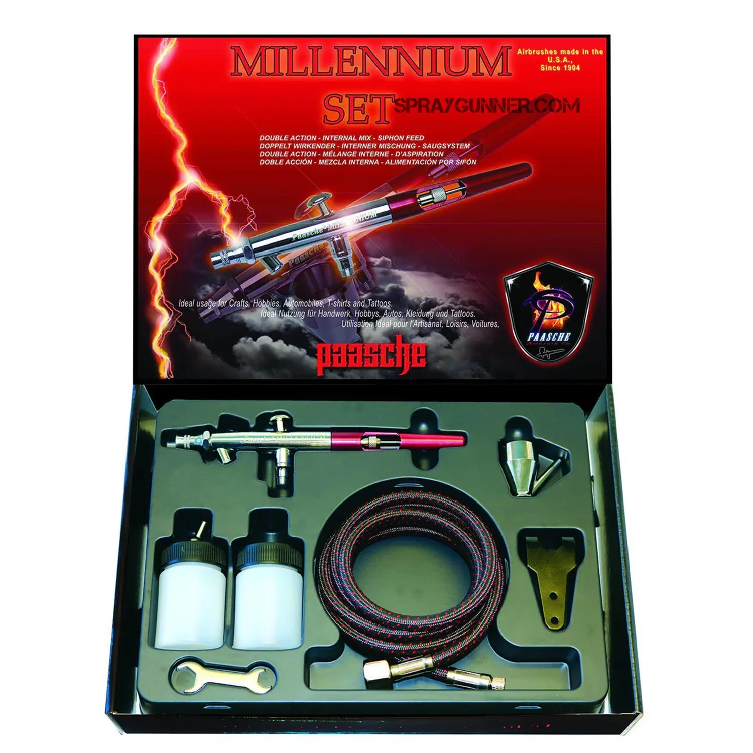 Paasche Airbrush Millenium Set MIL-1AS - Image 4