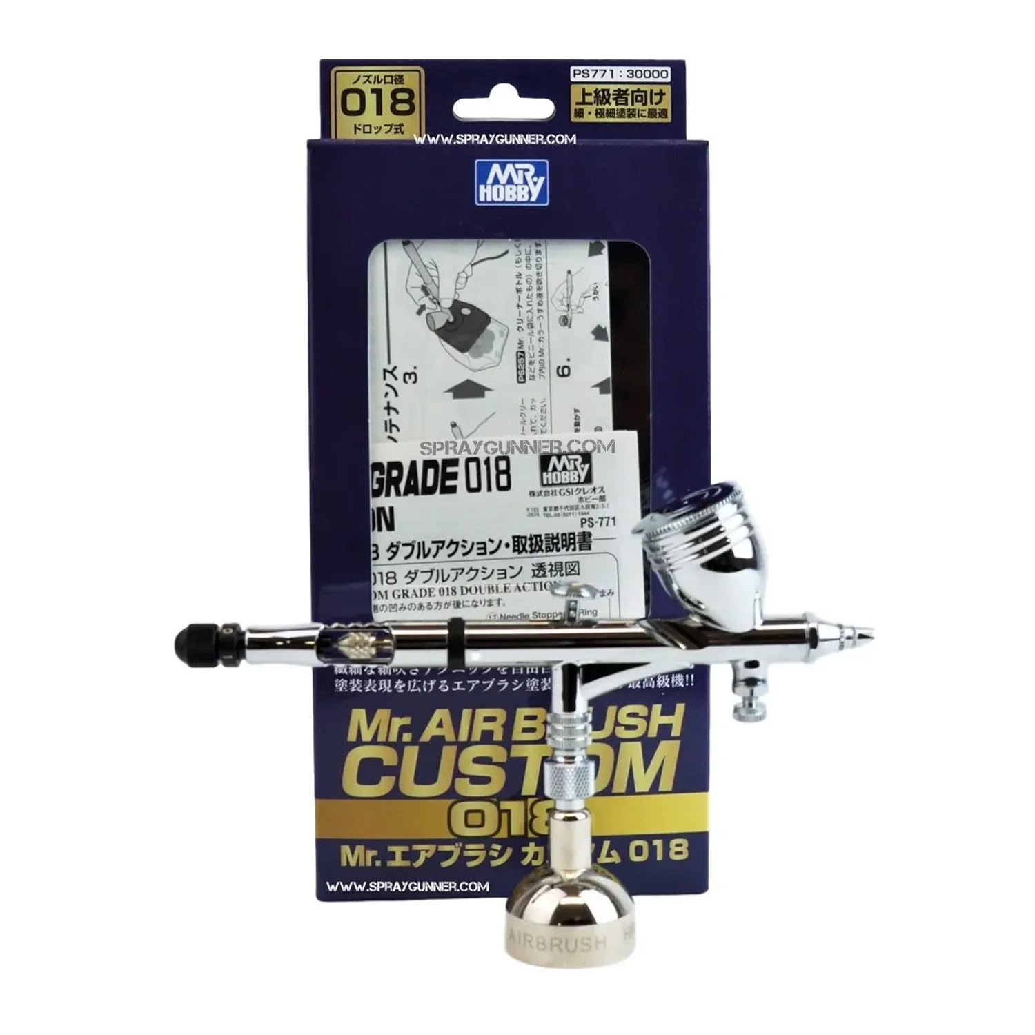 PS-771 GSI Creos Mr. Airbrush Custom 0.18mm - Image 5