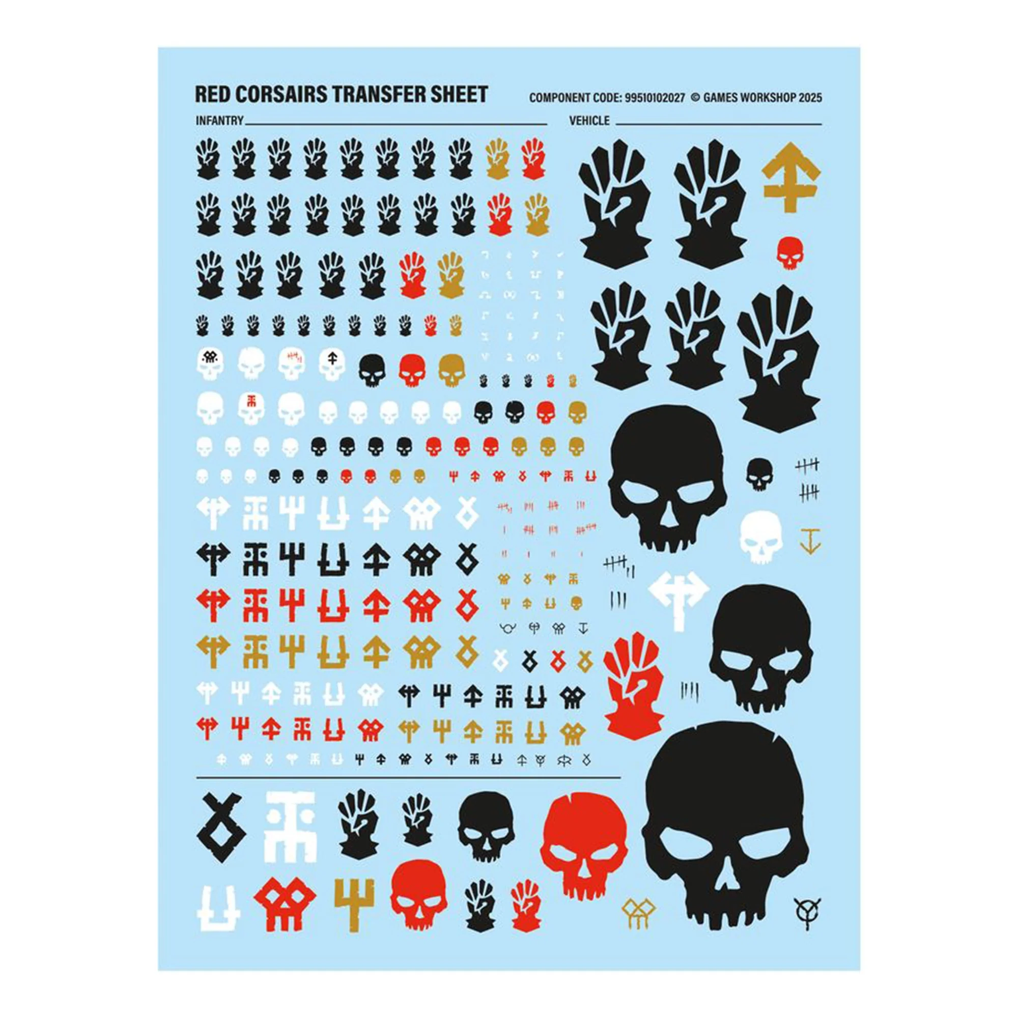 Warhammer 40K Chaos Space Marines: Red Corsairs Upgrades & Transfers - Image 3